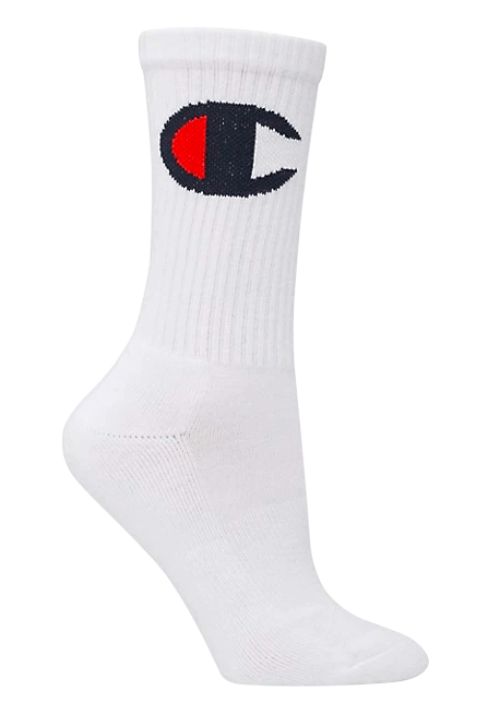 CHAMPION LIFE W P1 BIG C LOGO CREW SOCK - Boutique Homies