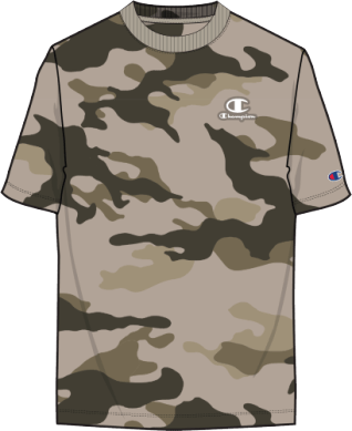 CHAMPION M AOP MIDWEIGHT TEE - Boutique Homies