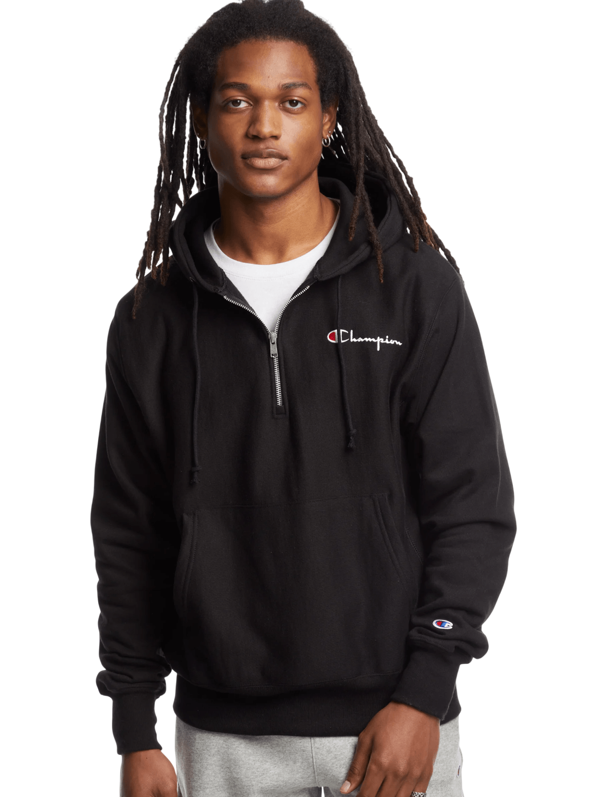 CHAMPION REVERSE WEAVE 1/4 ZIP PULLOVER - Boutique Homies