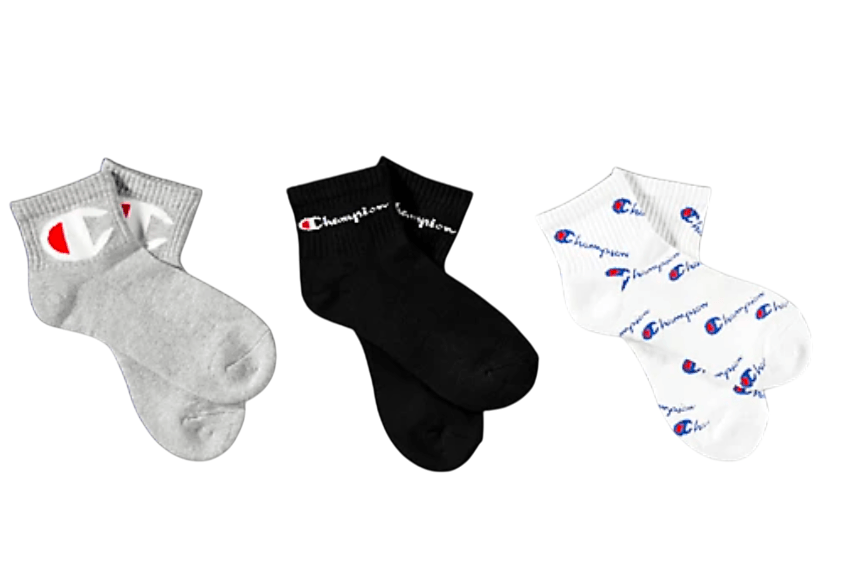 CHAMPION W C LIFE MULTI LOGO ANKLE SOCK - Boutique Homies