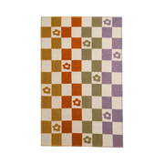 LES SAISONS CHECKERS BLANKET