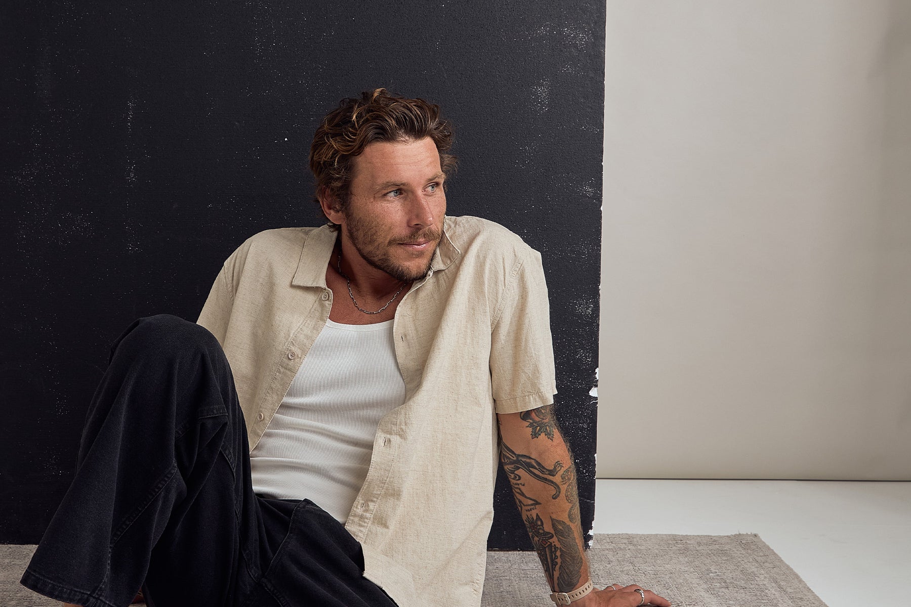 RHYTHM CLASSIC LINEN SS SHIRT 