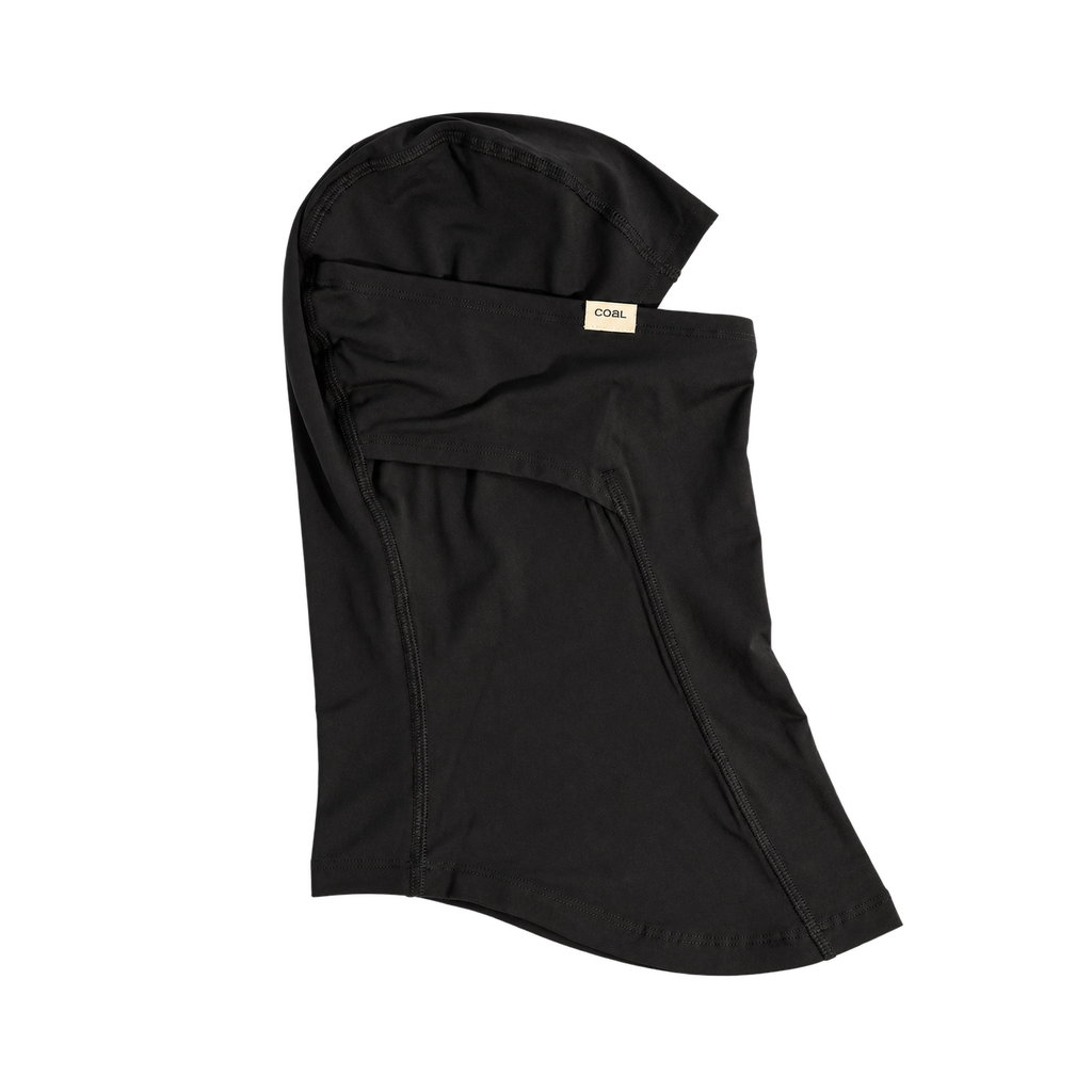 Cagoule Coal The Essential Balaclava noire, vue à plat