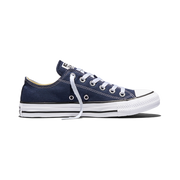Converse Chuck Taylor All Star Low Navy M9697C — vue de profil, bout vers la droite