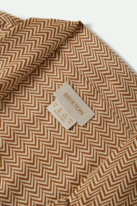 BRIXTON W HUDSON LOUNGE S/S WOVEN 