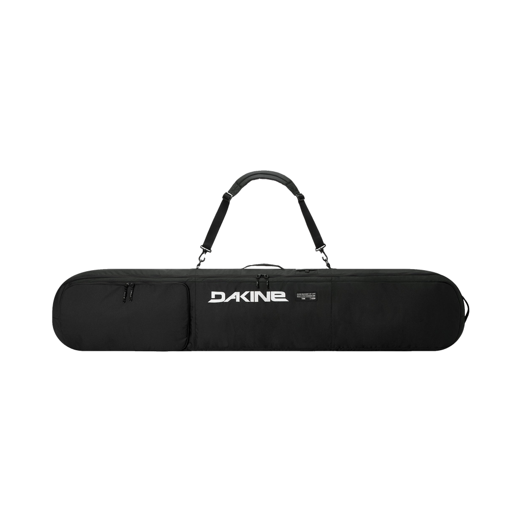 Sac de snowboard Dakine Tour 2.0 noir, vue de face avec bandoulière