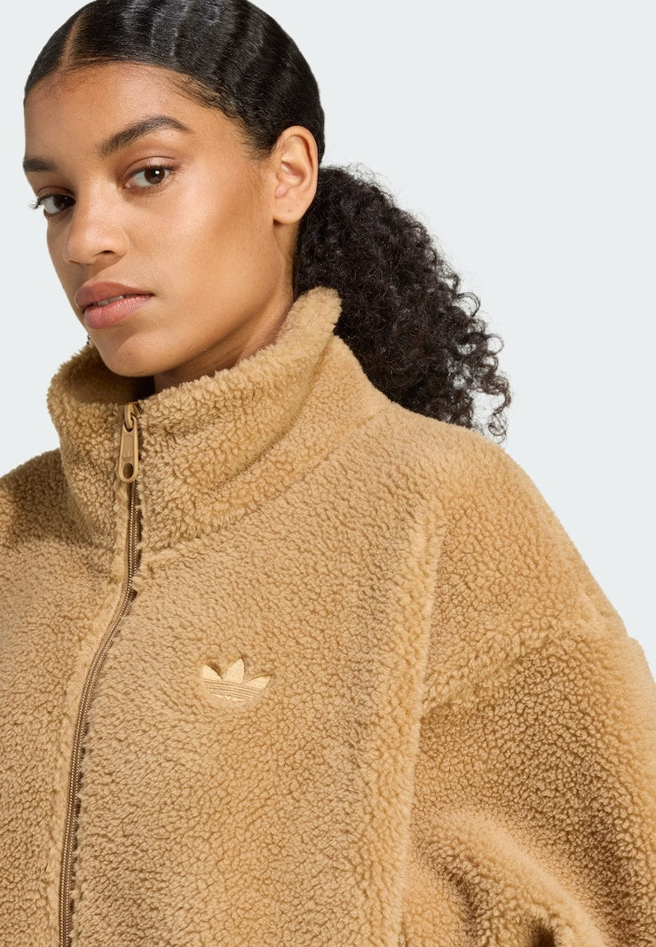 ADIDAS W ESSENTIALS TEDDY JACKET