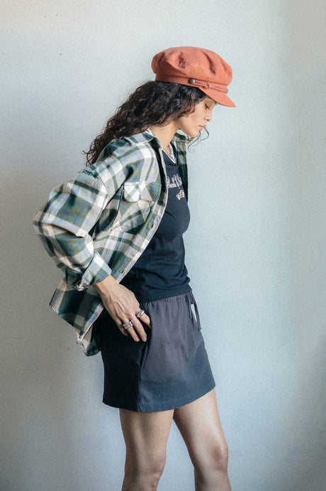 BRIXTON W BOWERY VINTAGE L/S OVERSHIRT 