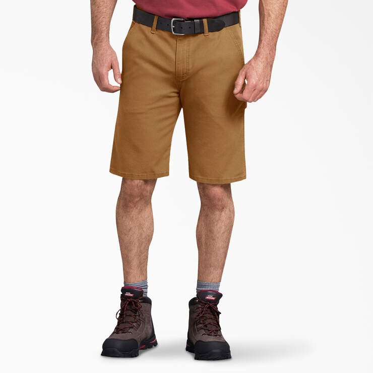 DICKIES M FLEX REGULAR FIT DUCK CARPTENTER SHORTS 11'' - Boutique Homies