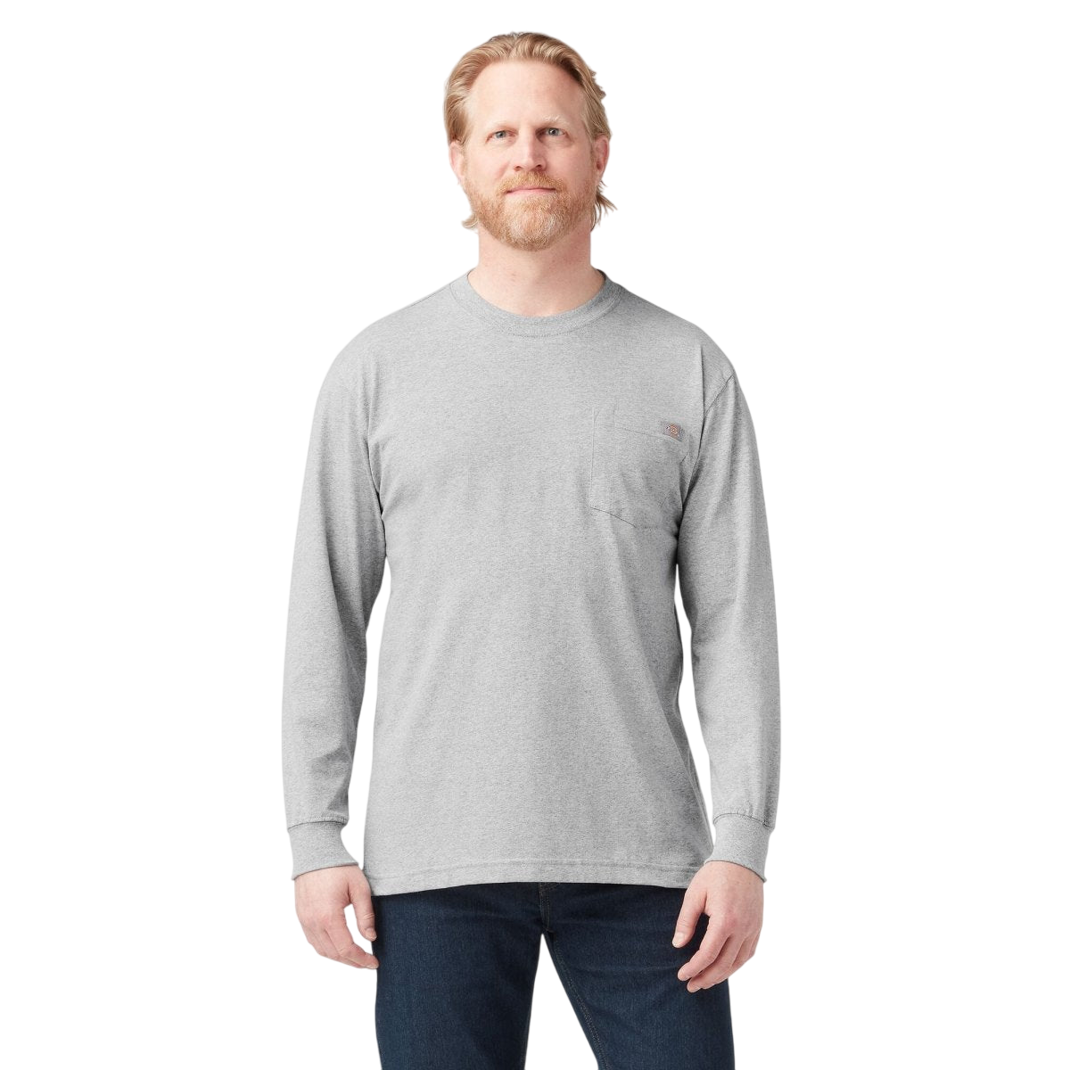 DICKIES M HEAVYWEIGHT LS POCKET TEE RELAXED - Boutique Homies