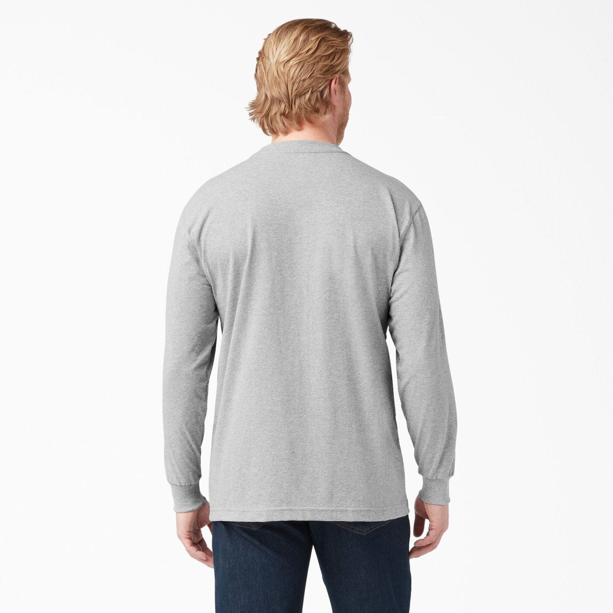 DICKIES M HEAVYWEIGHT LS POCKET TEE RELAXED - Boutique Homies