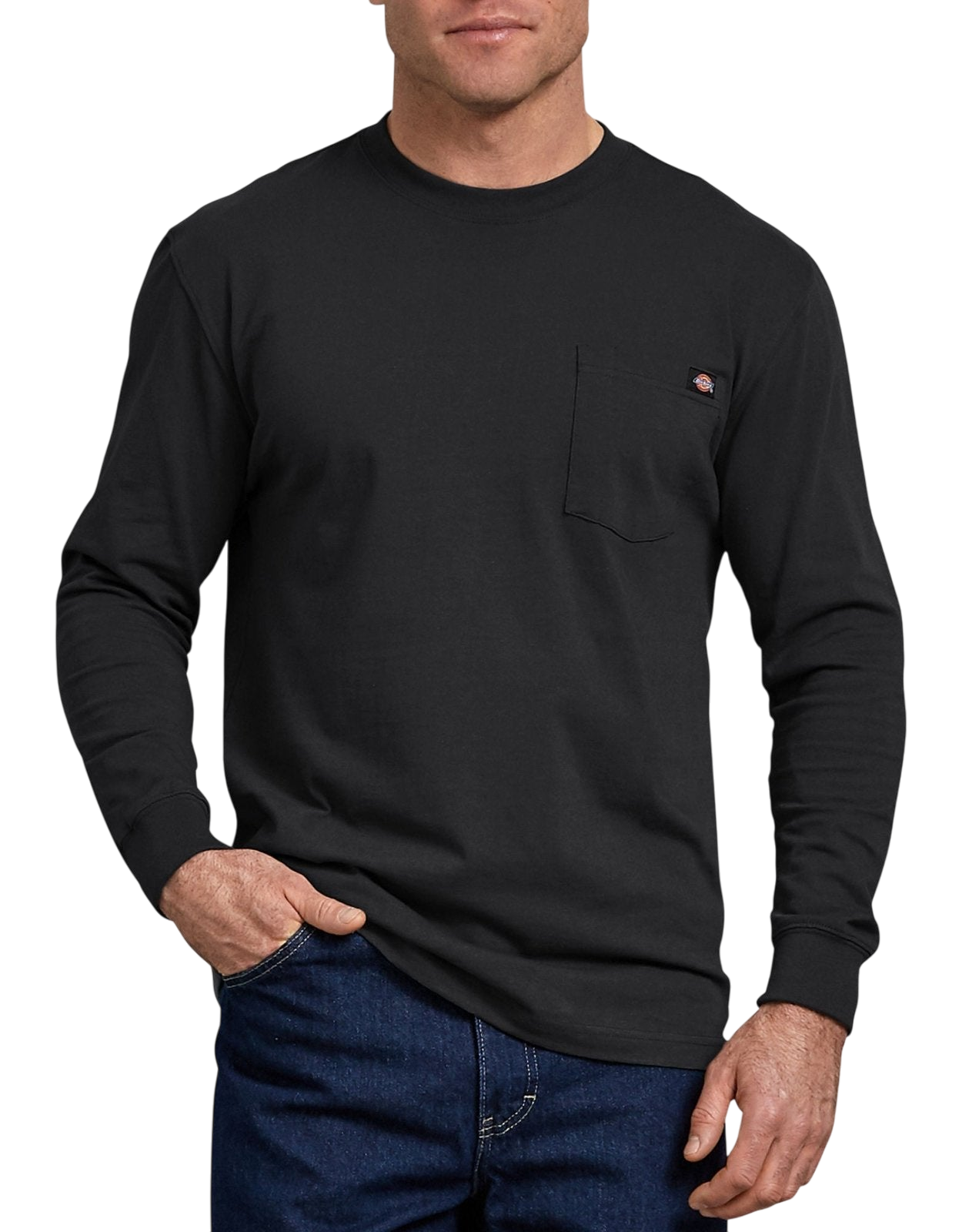 DICKIES M LS HEAVY CREW TEE - Boutique Homies