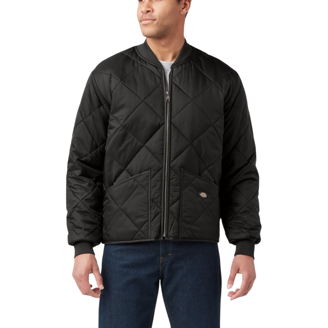 DICKIES M NYLON DIAMOND QUILTED JACKET - Boutique Homies