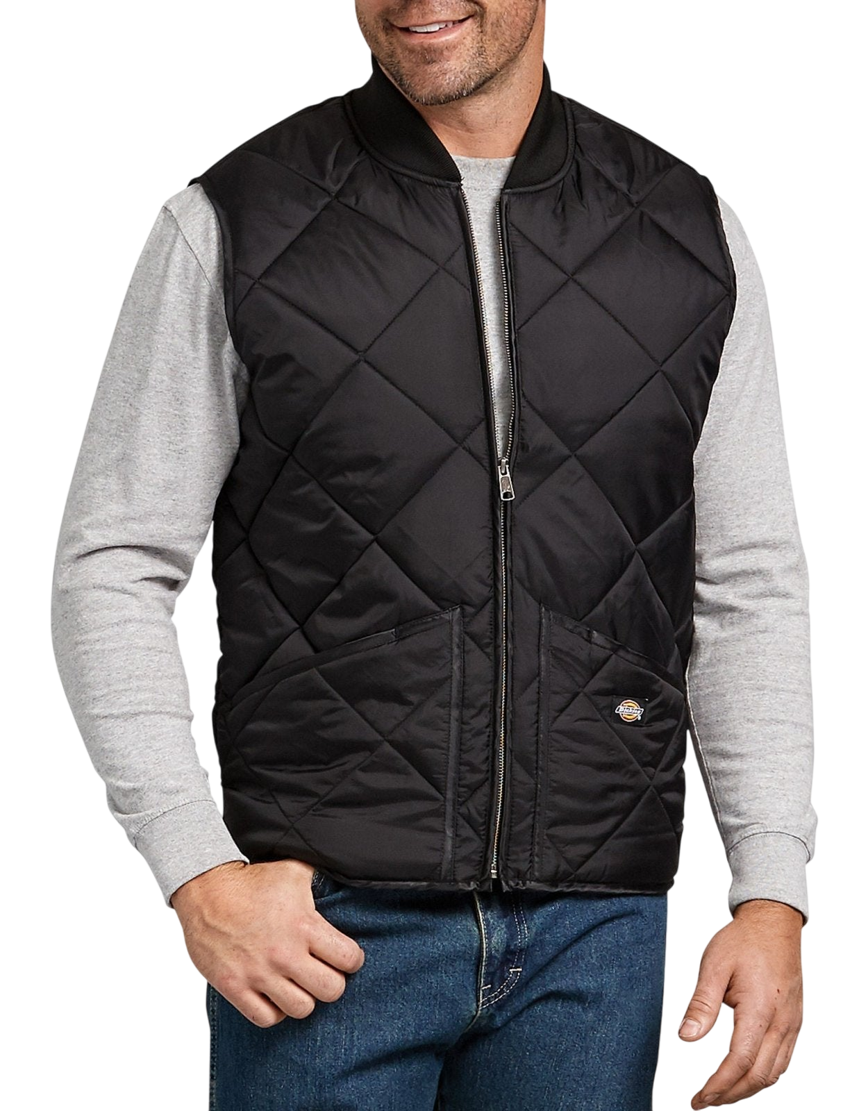DICKIES M QUILTED NYLON VEST - Boutique Homies