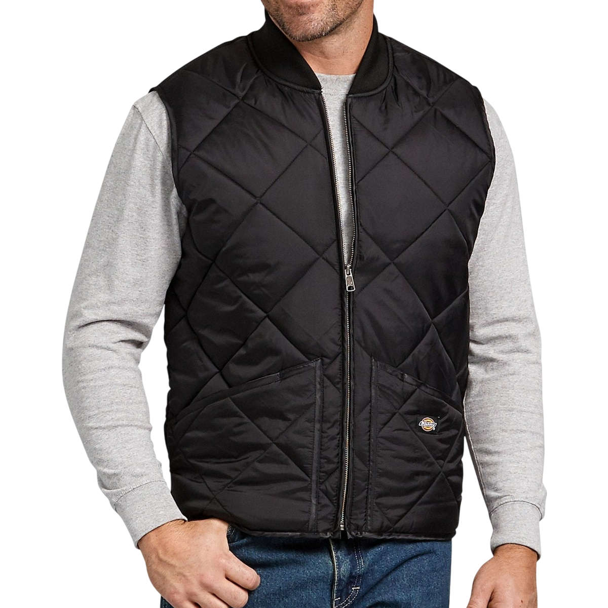 DICKIES M QUILTED NYLON VEST - Boutique Homies