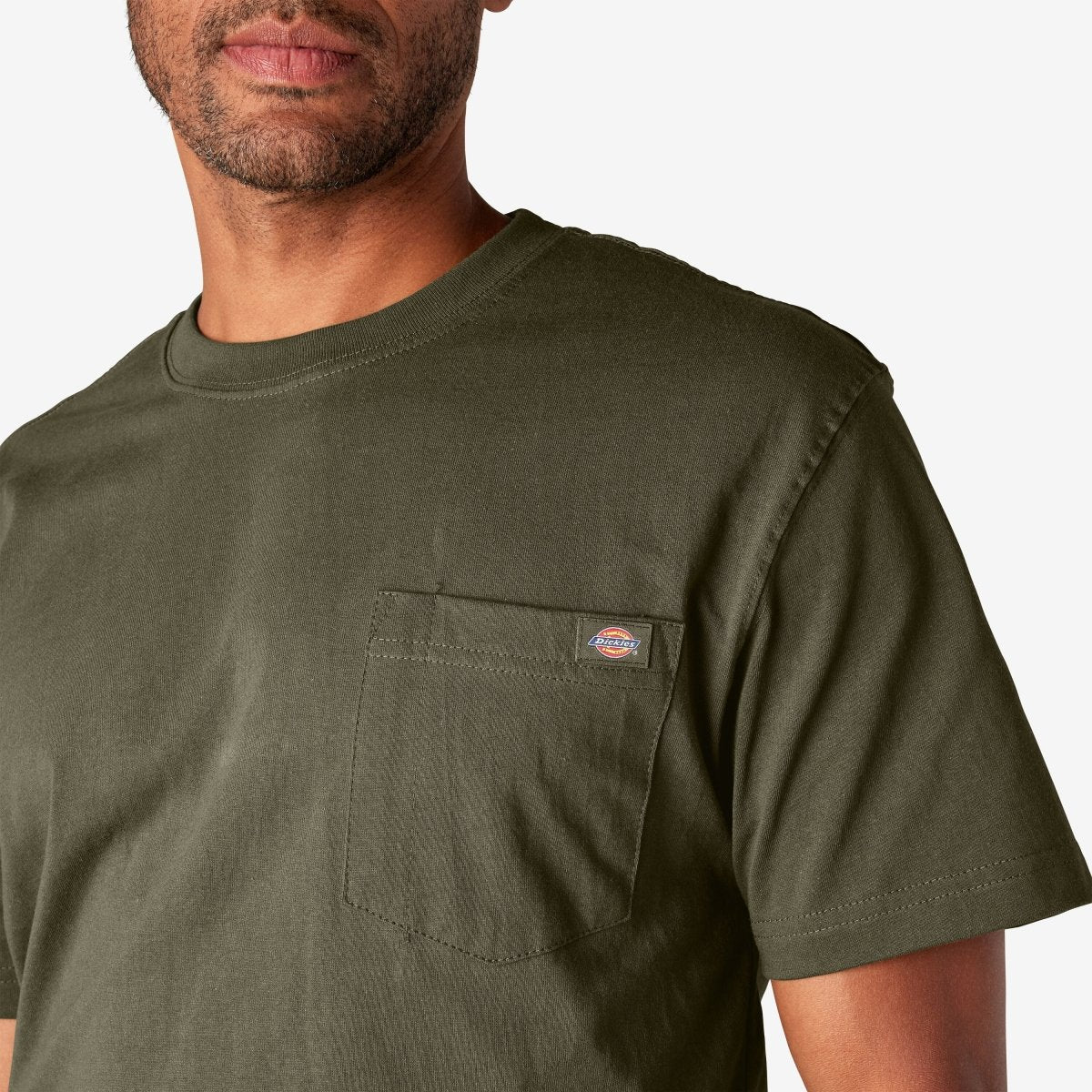 DICKIES M SS HEAVYWEIGHT SHORT SLEEVE POCKET T - SHIRT - Boutique Homies