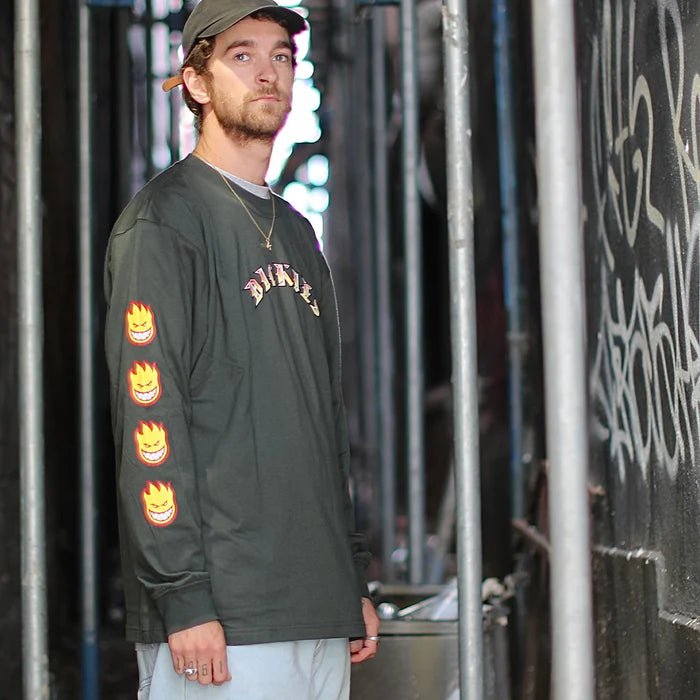 DICKIES MX SPITFIRE L/S TEE - Boutique Homies