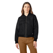 DICKIES W QUILTED BOMBER JACKET - Boutique Homies