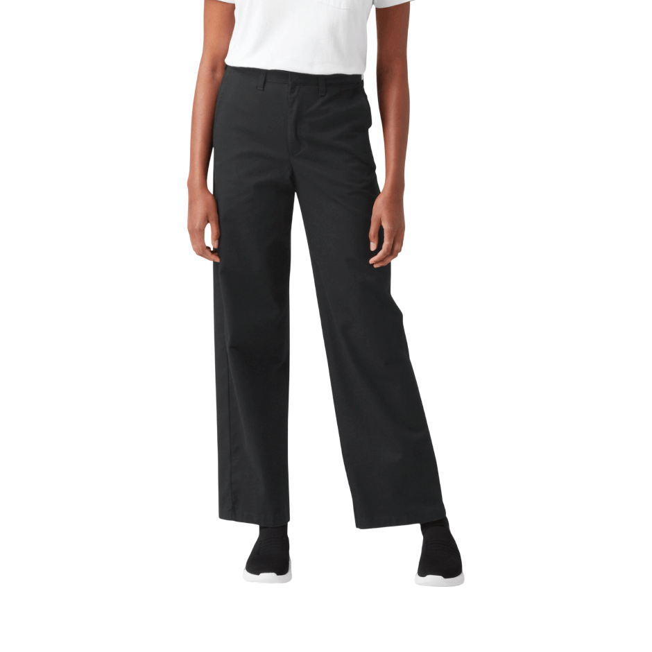 DICKIES W WIDE LEG TWILL PANT - Boutique Homies