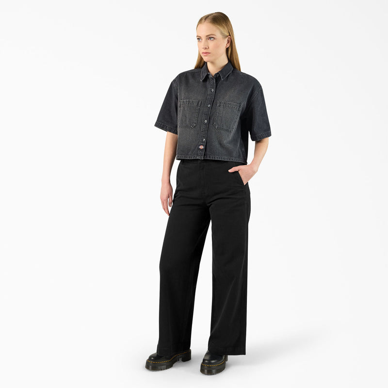 DICKIES W DEMIM SHIRT