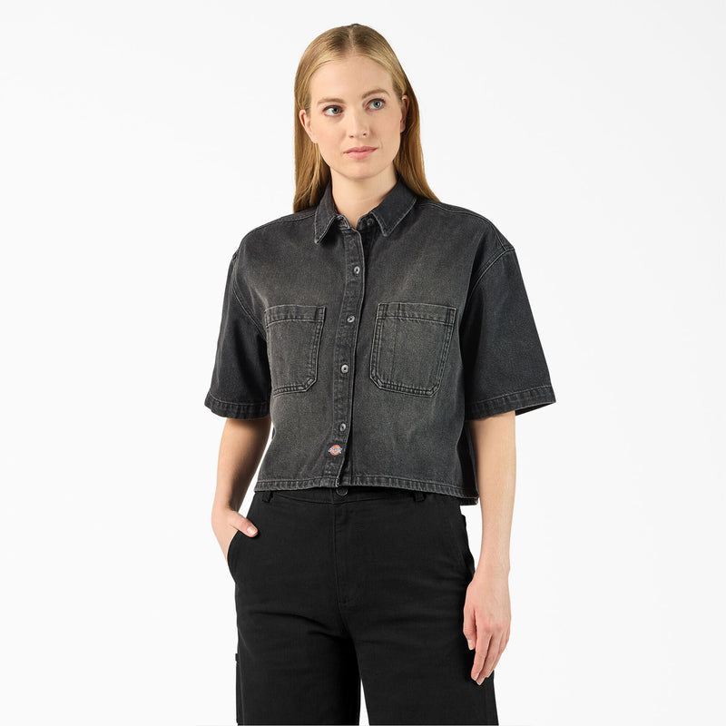 DICKIES W DEMIM SHIRT