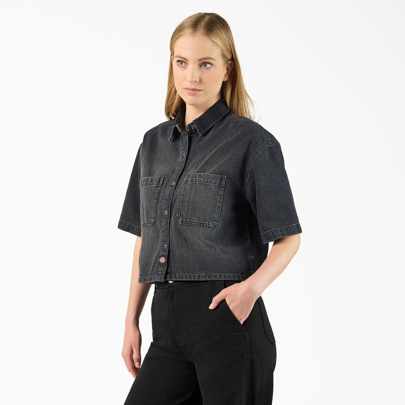 DICKIES W DEMIM SHIRT