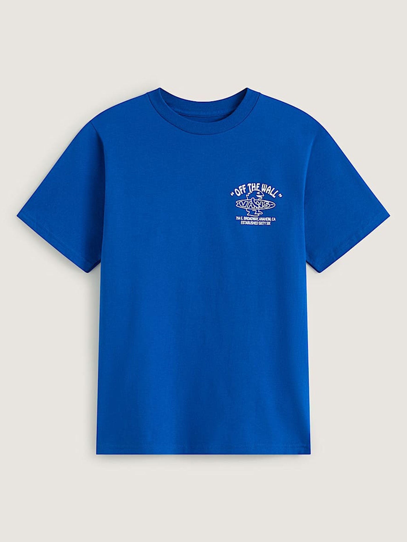 VANS Y FOOD SPOT SS TEE Classic Blue - vue principale