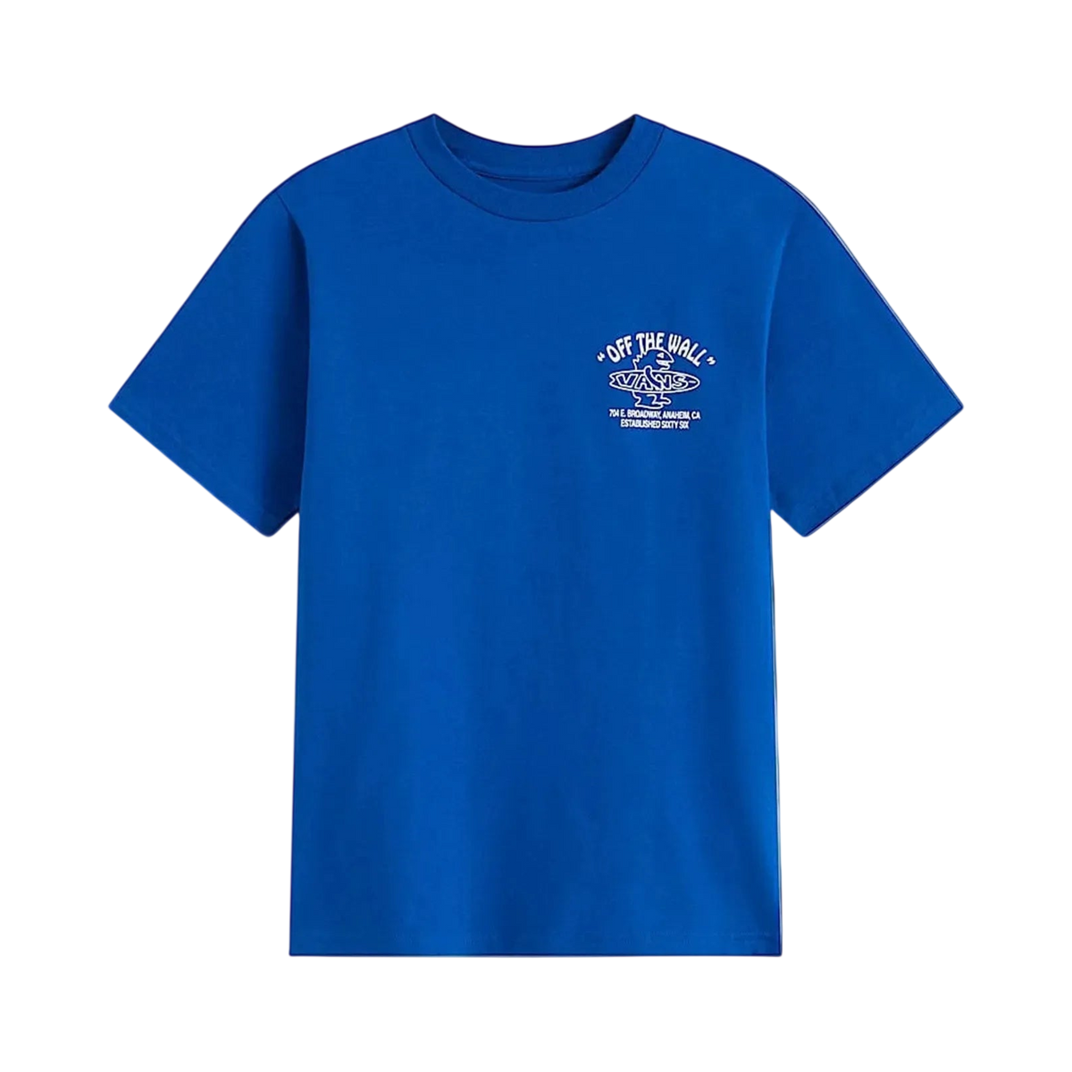 VANS Y FOOD SPOT SS TEE Classic Blue - vue principale
