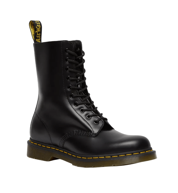 DR MARTENS M 1490 SMOOTH LEATHER MID CALF BOOTS - Boutique Homies