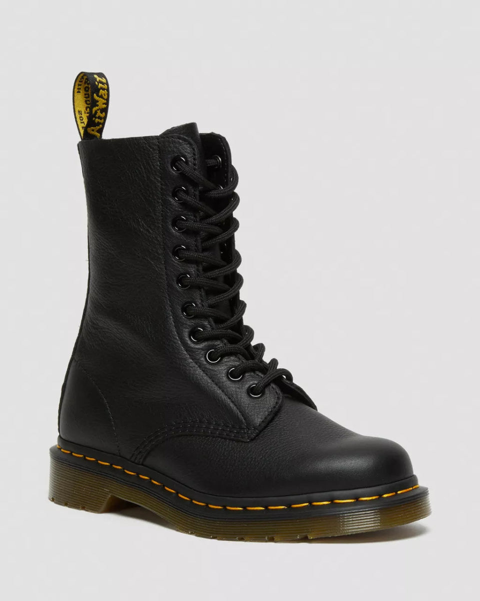 DR MARTENS W 1490 VIRGINIA LEATHER MID CALF BOOTS - Boutique Homies