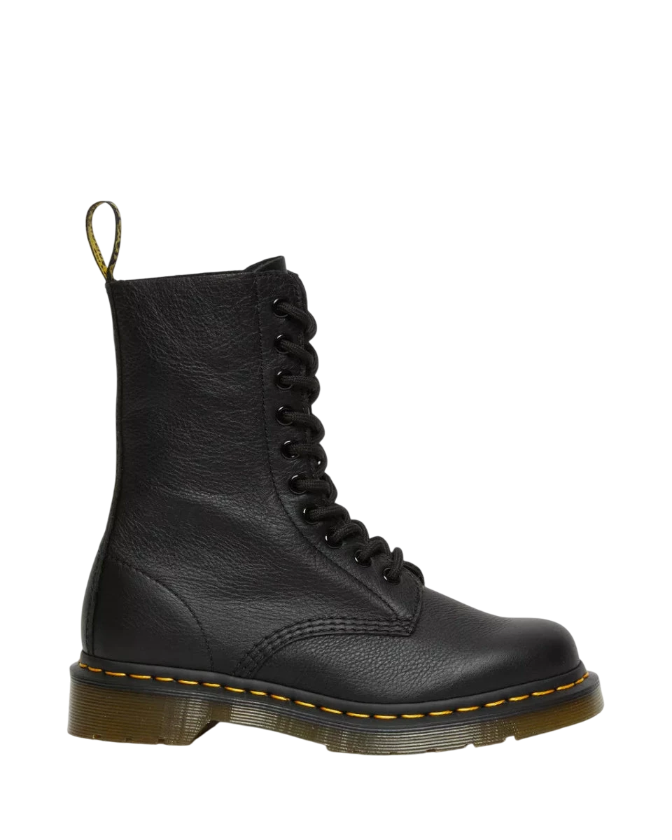 DR MARTENS W 1490 VIRGINIA LEATHER MID CALF BOOTS - Boutique Homies