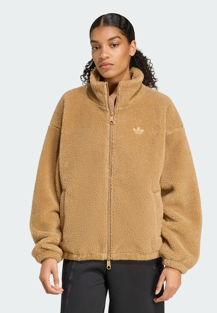 ADIDAS W ESSENTIALS TEDDY JACKET