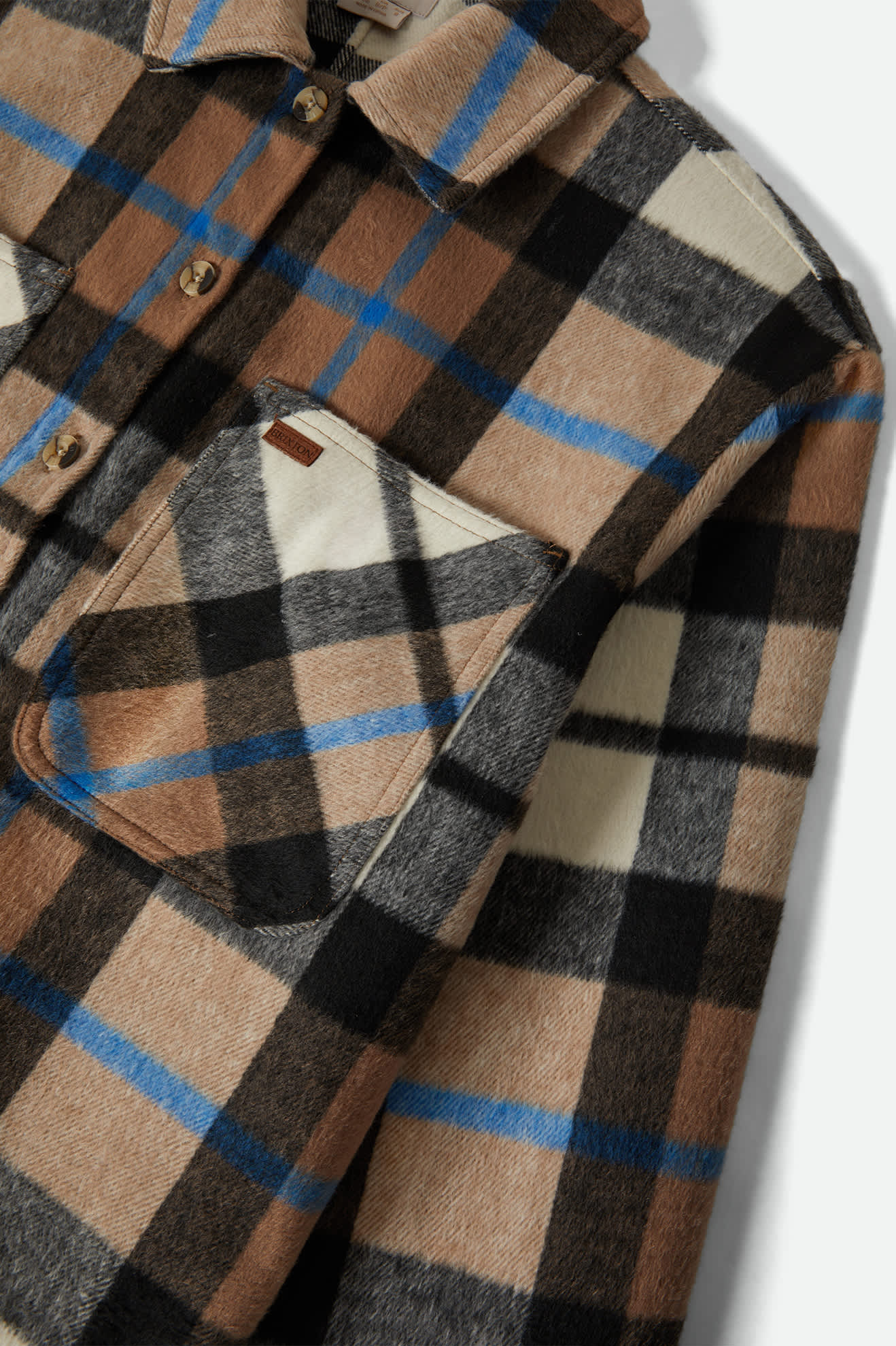 BRIXTON W BOWERY SOFT BRUSHED FLANNEL