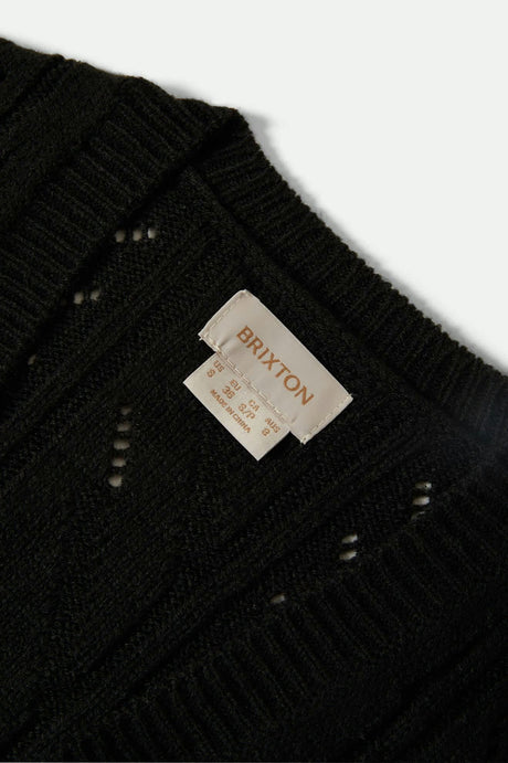 BRIXTON W CROPPED POINTELLE TIE CARGIDAN 