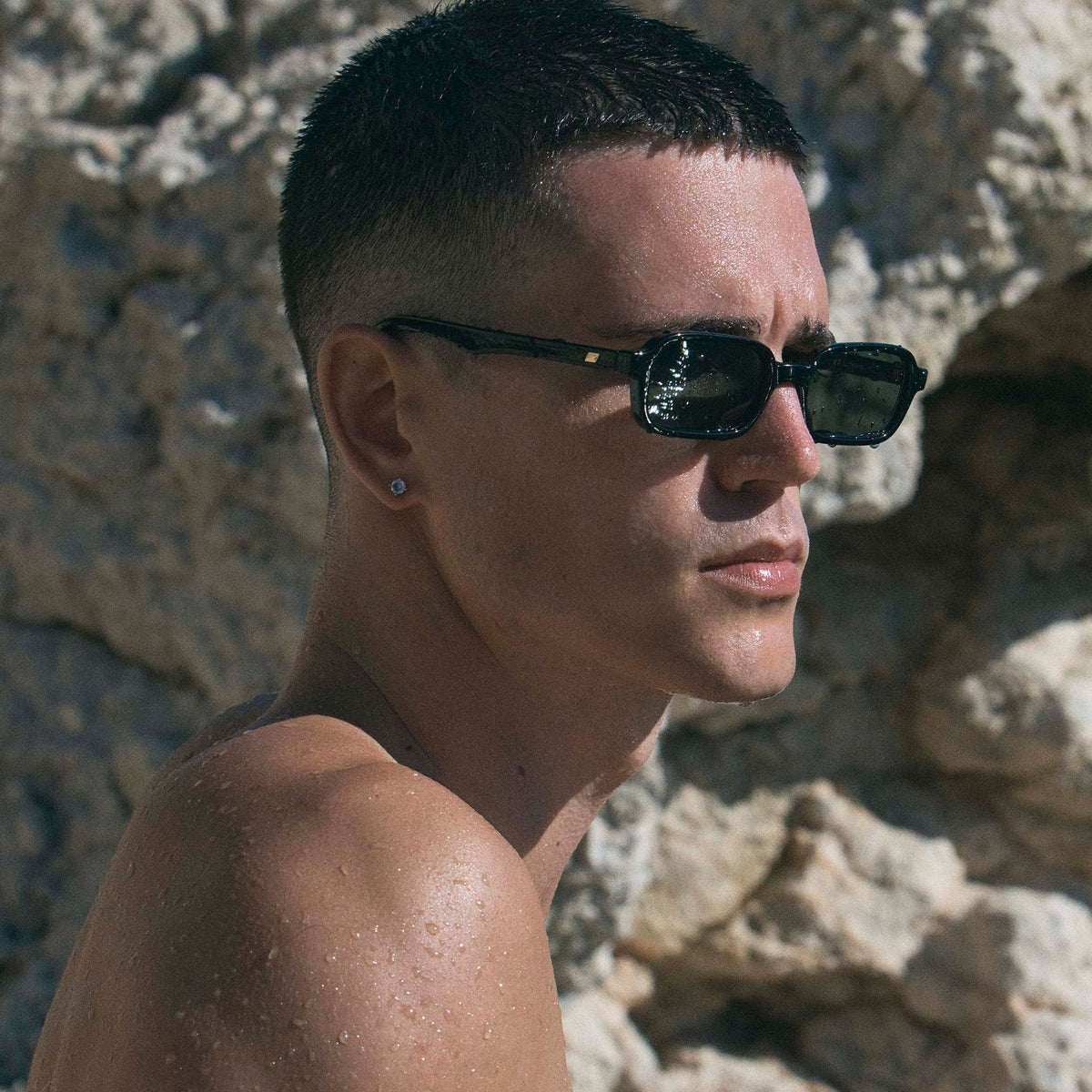 Le Specs Pilferer Black/Khaki - vue 2