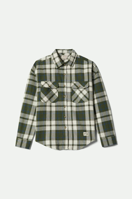 BRIXTON W BOWERY VINTAGE L/S OVERSHIRT 