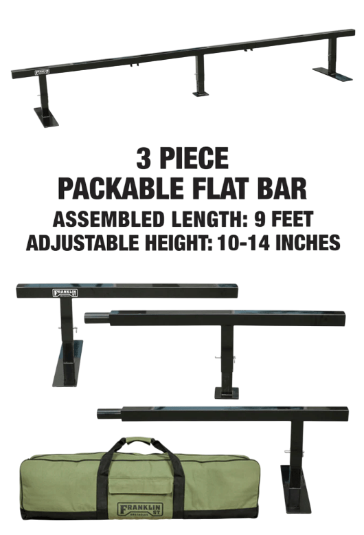 FRANKLIN ST OBSTACLES PACKABLE FLAT BAR - Boutique Homies