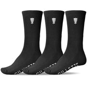GLOBE GILLETTE CREW SOCKS (3-PACK) 
