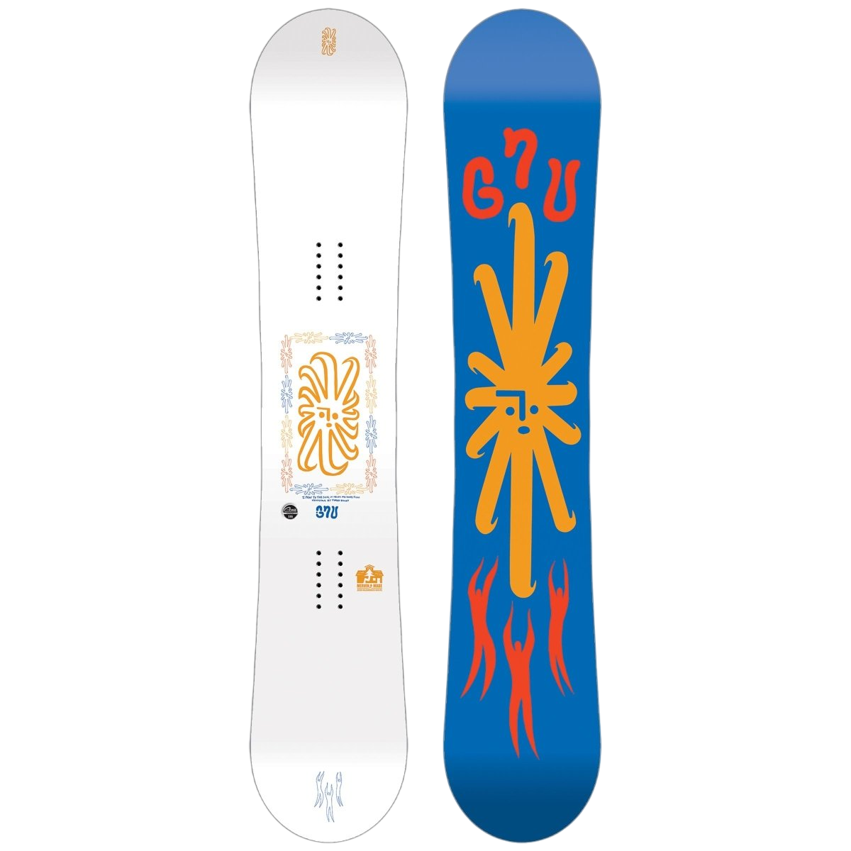 GNU M HEAD SPACE SNOWBOARD - Boutique Homies