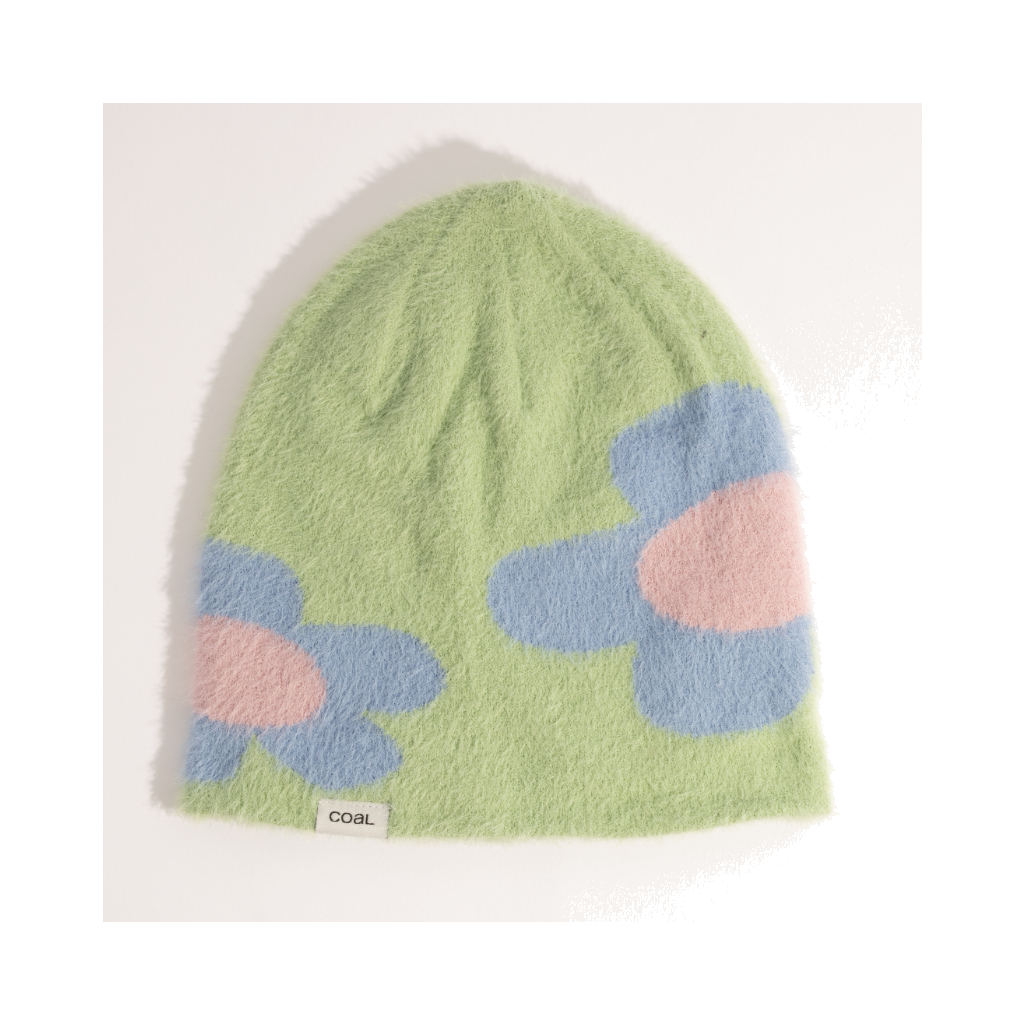 COAL PEARL SKULL BEANIE PERIWINKLE FLORAL - HOMIES