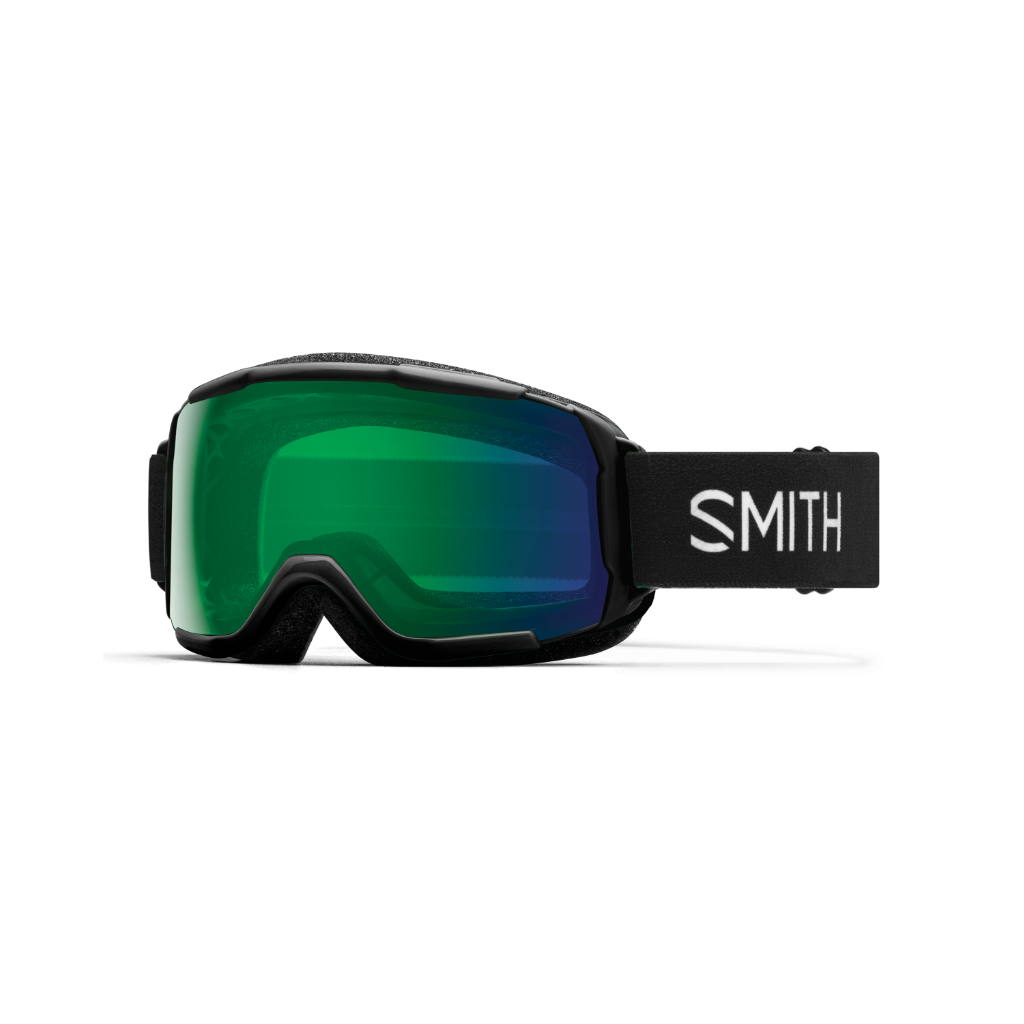 SMITH Y GROM GOGGLE BLACK ChromaPop Everyday Green Mirror - HOMIES