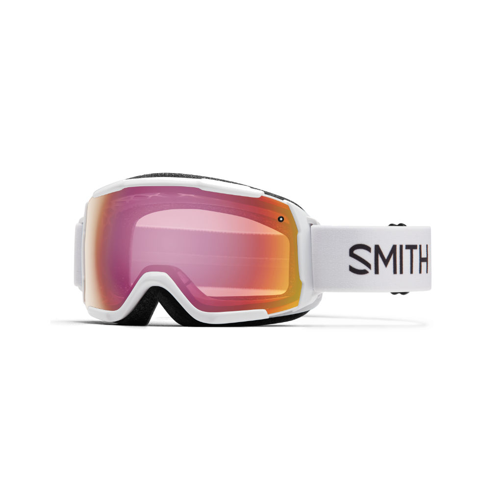 SMITH Y GROM GOGGLE WHITE Red Sensor Mirror - HOMIES