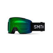 SMITH STASH XL GOGGLE BLACK ChromaPop Everyday Green Mirror - HOMIES