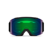 SMITH SQUAD GOGGLE BLACK ChromaPop Everyday Green Mirror - HOMIES