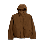 Manteau coquille VANS Take Up 2L GORE-TEX coloris Vintage Cocoa, vue de face
