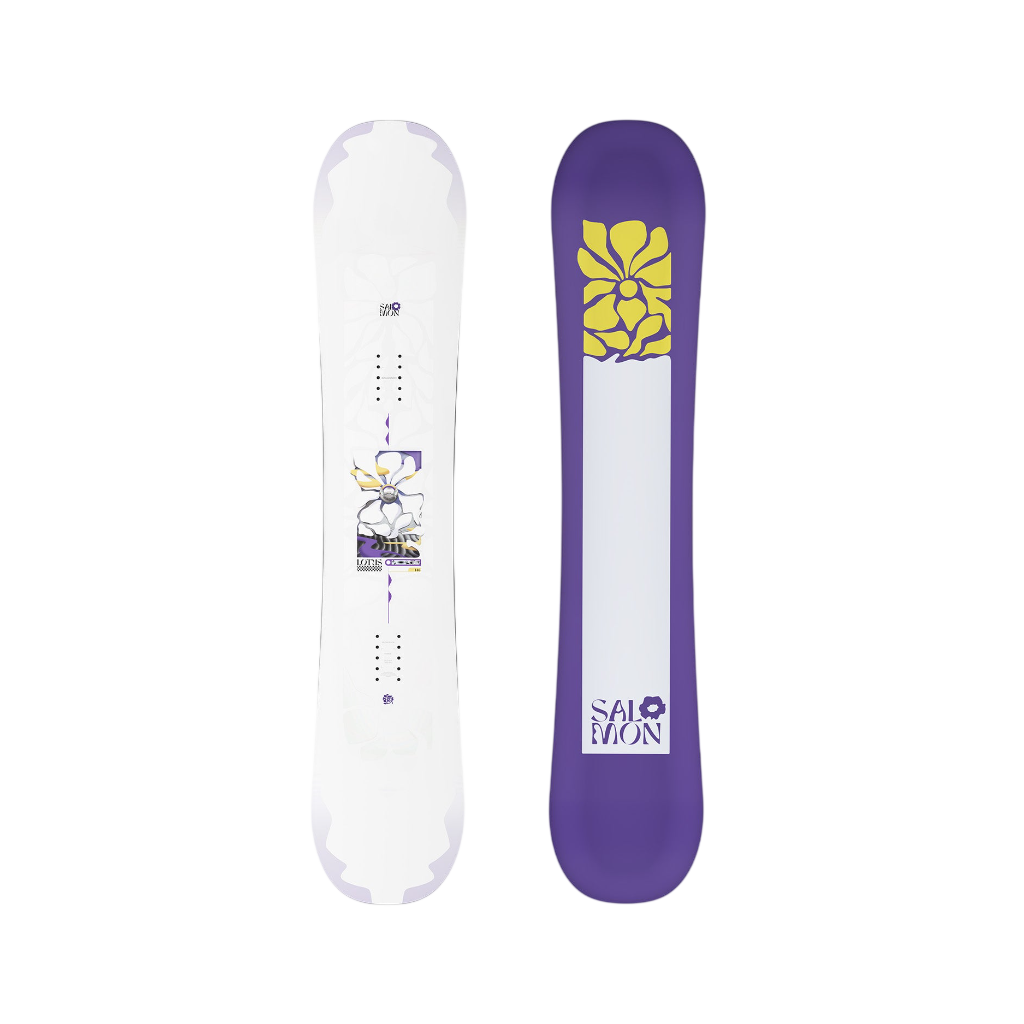 SALOMON W LOTUS SNOWBOARD 2027 base et topsheet