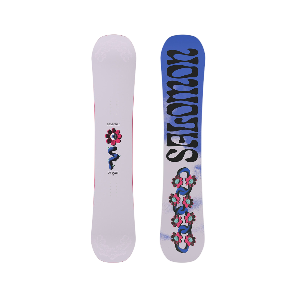 SALOMON W OH YEAH SNOWBOARD 2027 base et topsheet