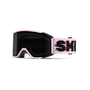 SMITH SQUAD MAG LOW BRIDGE FIT GOGGLE Pink Frost Flex Glitch