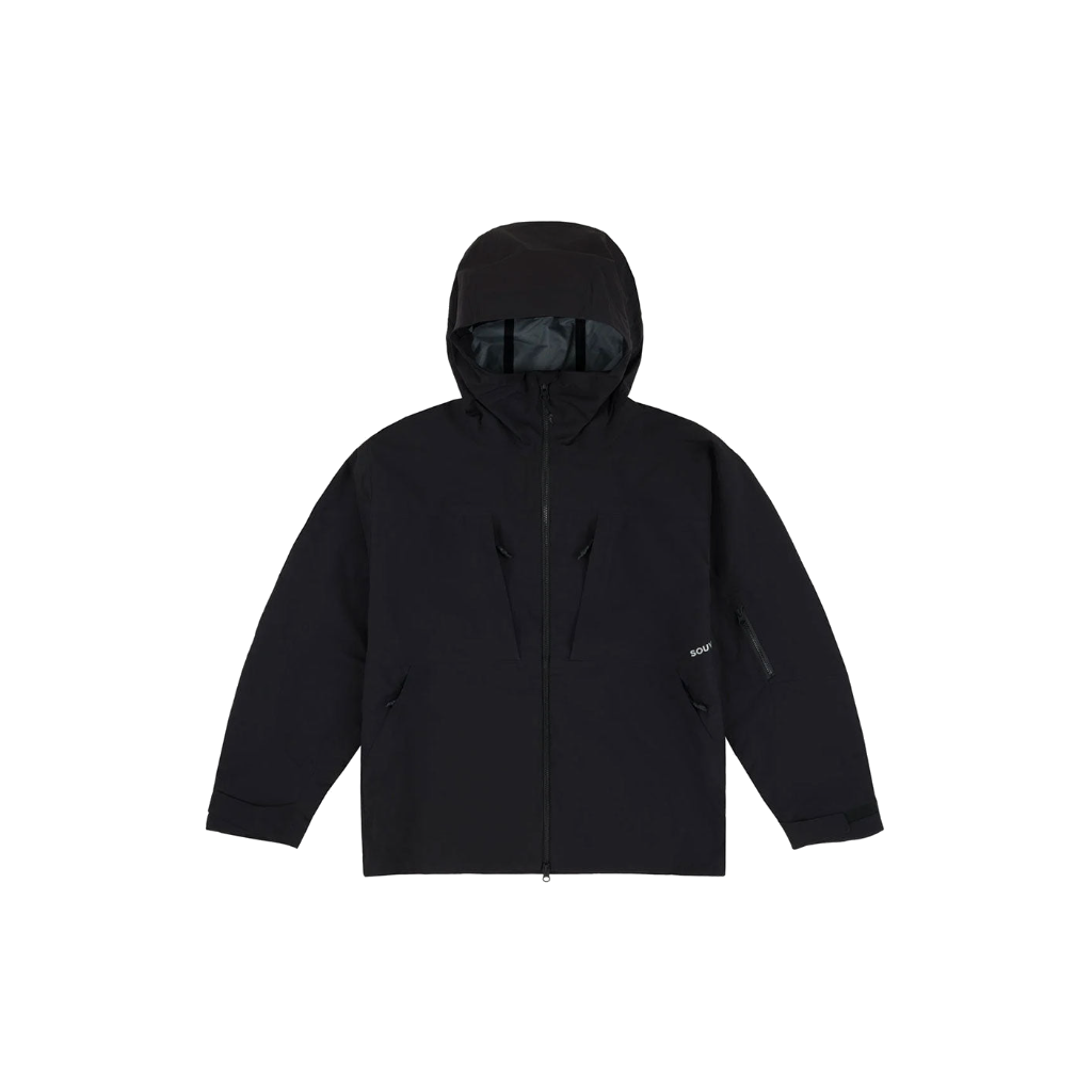 SOUVENIR 3 PLY RIPSTOP JACKET BLACK