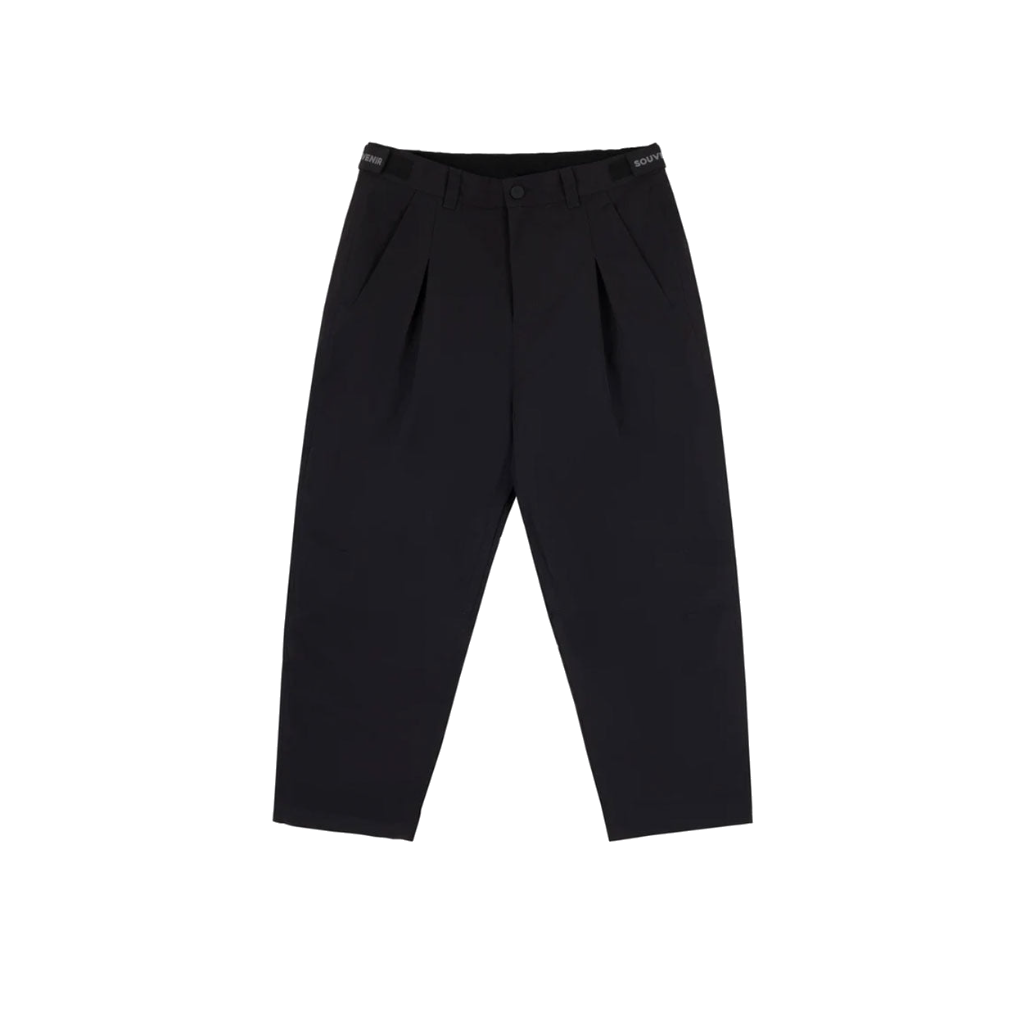 SOUVENIR PLEATED CHINO PANT BLACK